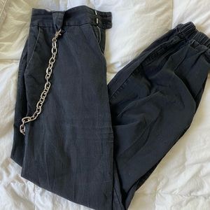 I am Gia Black Cargo Pants